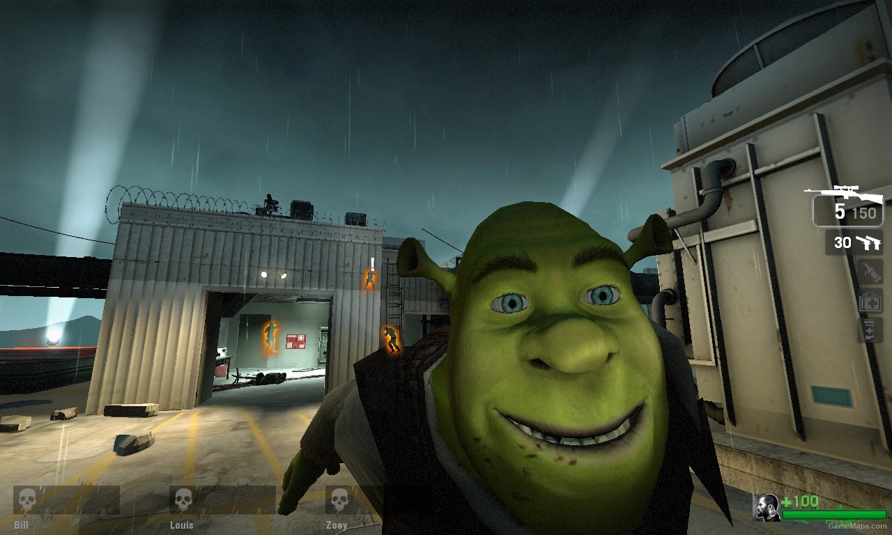 SHREK is love. (Tank) (Left 4 Dead) GameMaps