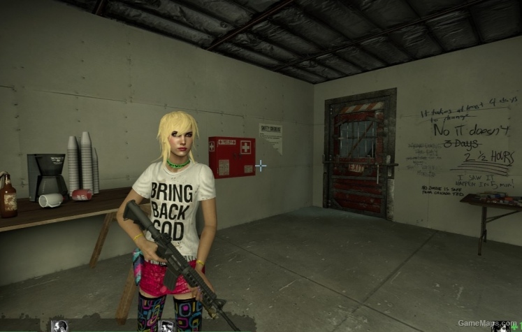 80s Zoey l4d1