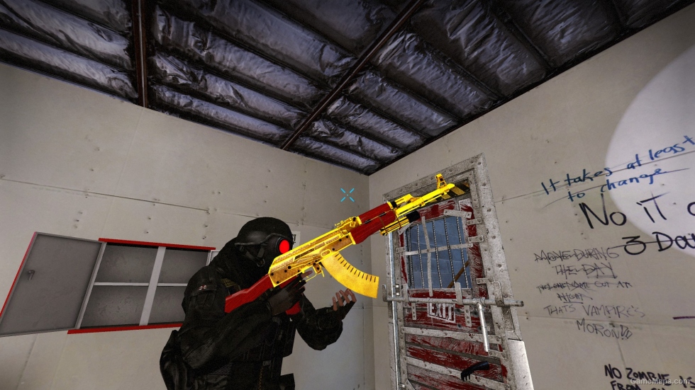 【High Roller】l4d1_golden_ak47_replaces_rifle