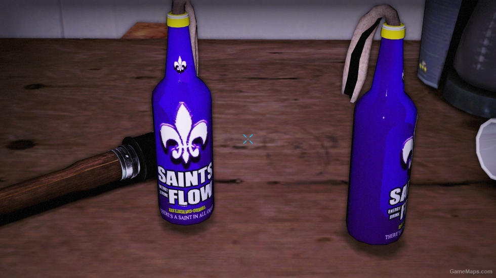 “SAINTS FLOW” Molotov Cocktail