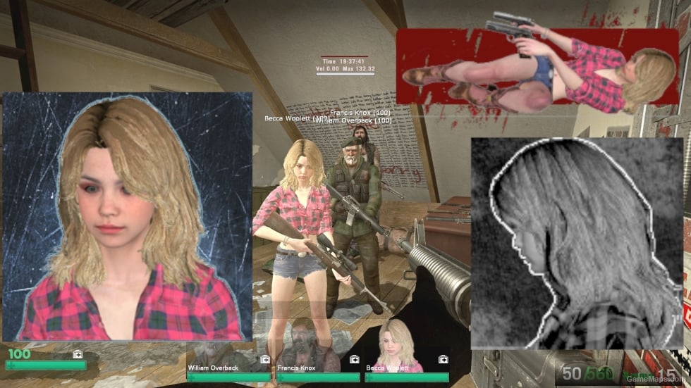 (Zoey Taylor) Becca Woolett L4D1