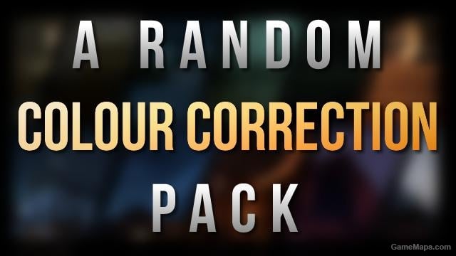 A Random Colour Correction Pack