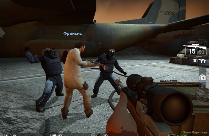All common is combine soldier prisonguard for l4d1