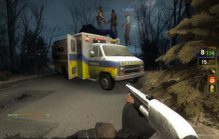 Ambulancereskin L4D1