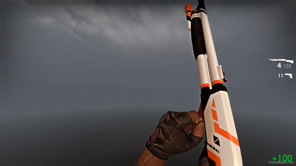 archer's pumpshotgun - asiimov