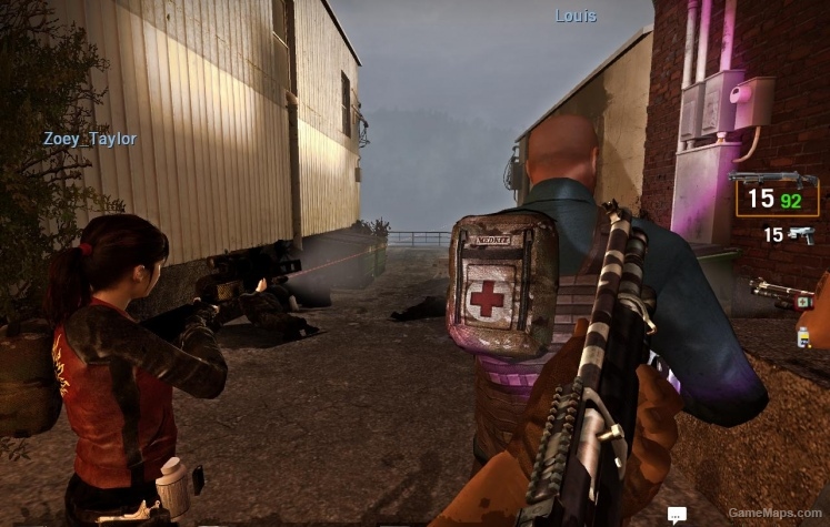 autoshotgun L4D1 bluecamo