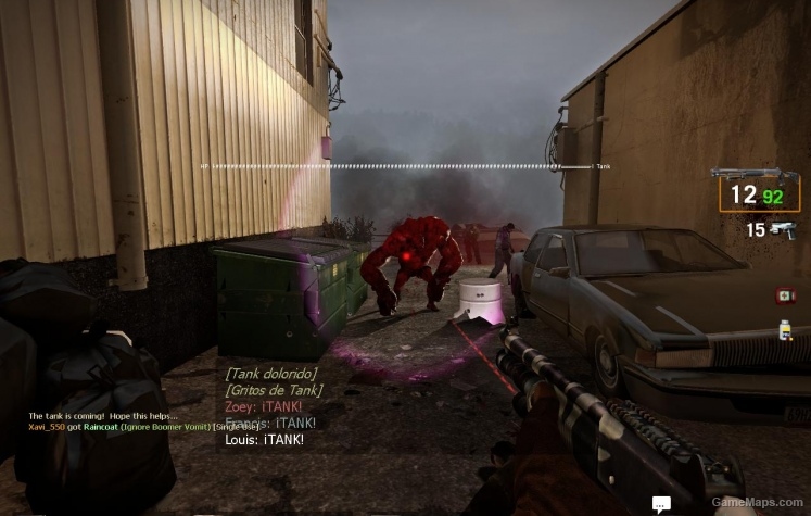 autoshotgun L4D1 bluecamo