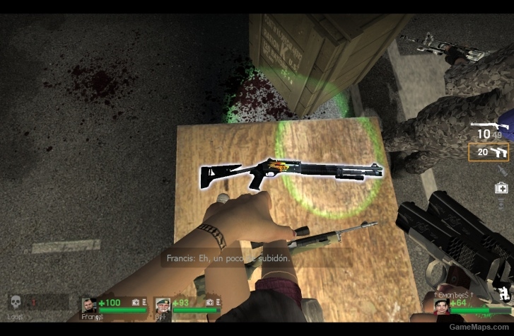 Autoshotgun metallica fire l4d1