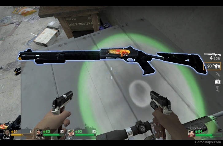 Autoshotgun metallica fire l4d1