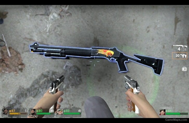 Autoshotgun metallica fire l4d1