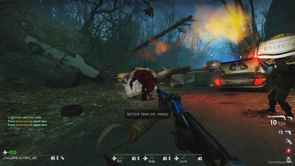 BALROG-XI (Blue) From CSO on AyaSupay L4D1 Animations (Replaces Autoshotgun)