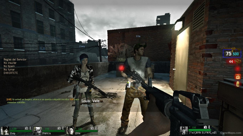 Как называется первая карта в left 4 dead 2