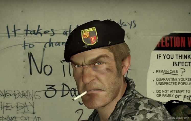 bill head hellsing black youmger v2 L4D1