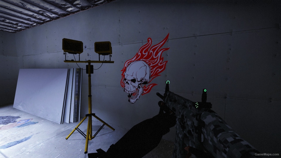 Black and White Camo-SCAR-H