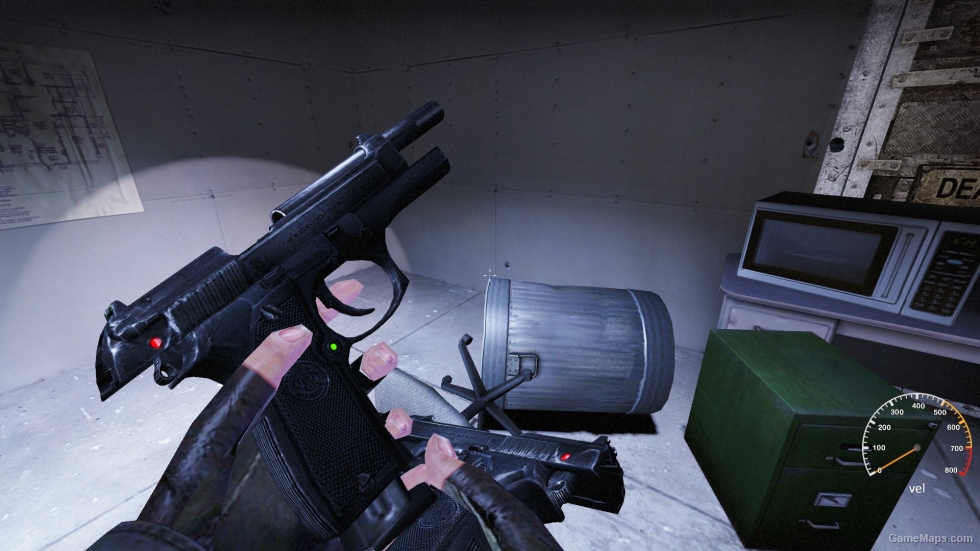 Black Beretta M92F-S
