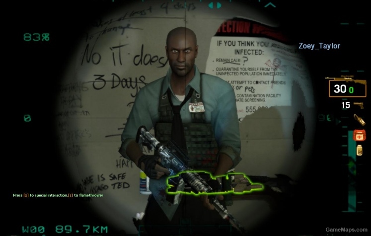 Black Mesa Security Louis L4D1