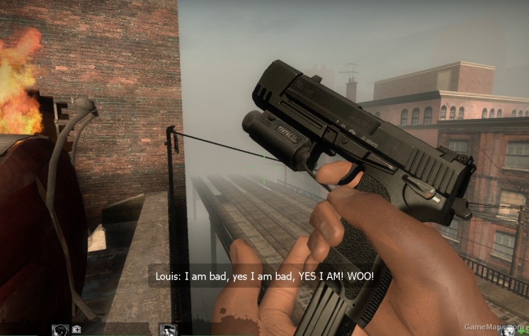 Black USP (Match?); replaces M1911