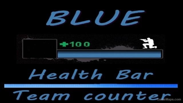 Blue bar and Health Counter