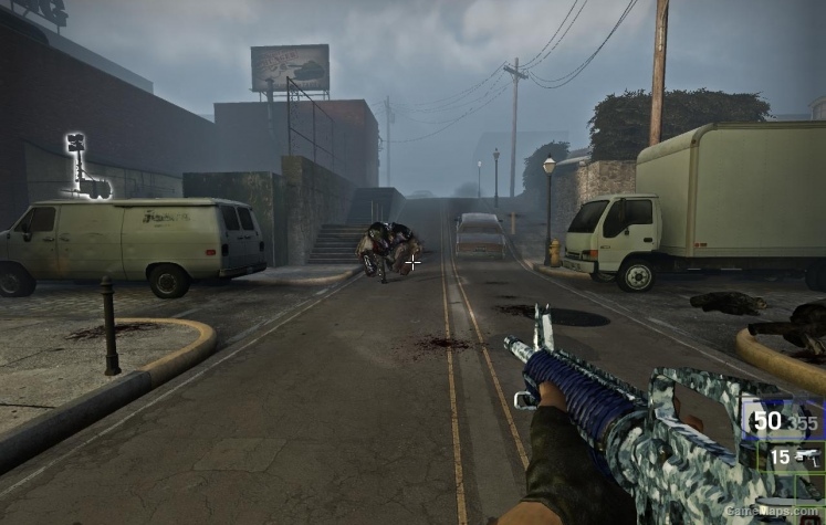 Blue Camo M16 L4D1