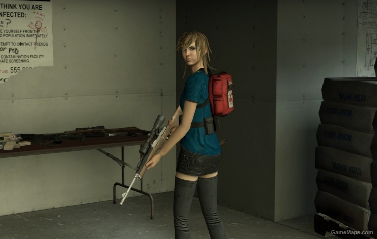 Blue N Black teenangst Zoey L4D1