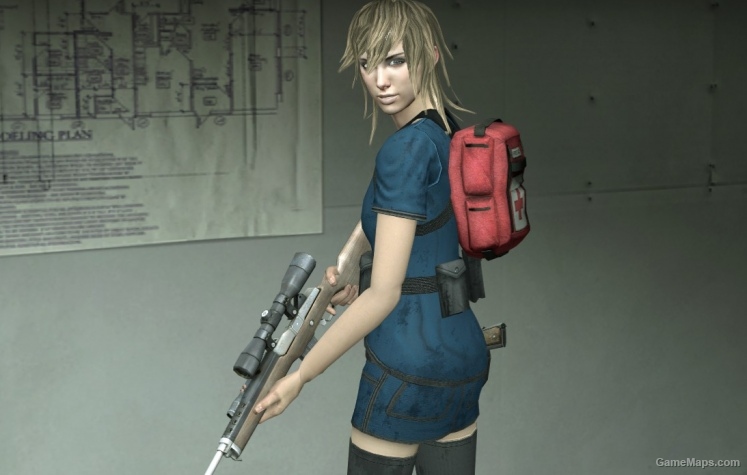 Blue Teenangst Zoey L4D1