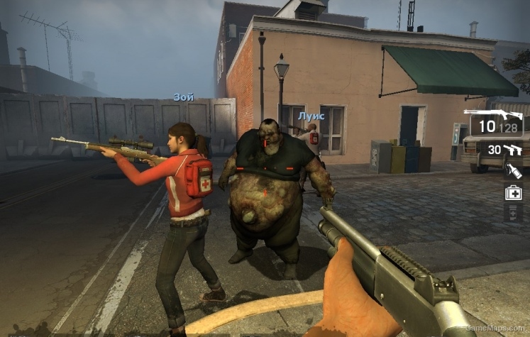 Boomer and Smoker from l4d2 for l4d1