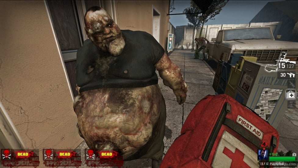 Boomer and L4D2 for L4D1 Smoker