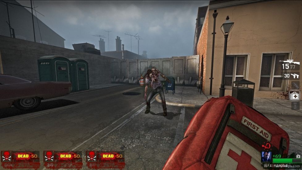 Boomer and L4D2 for L4D1 Smoker