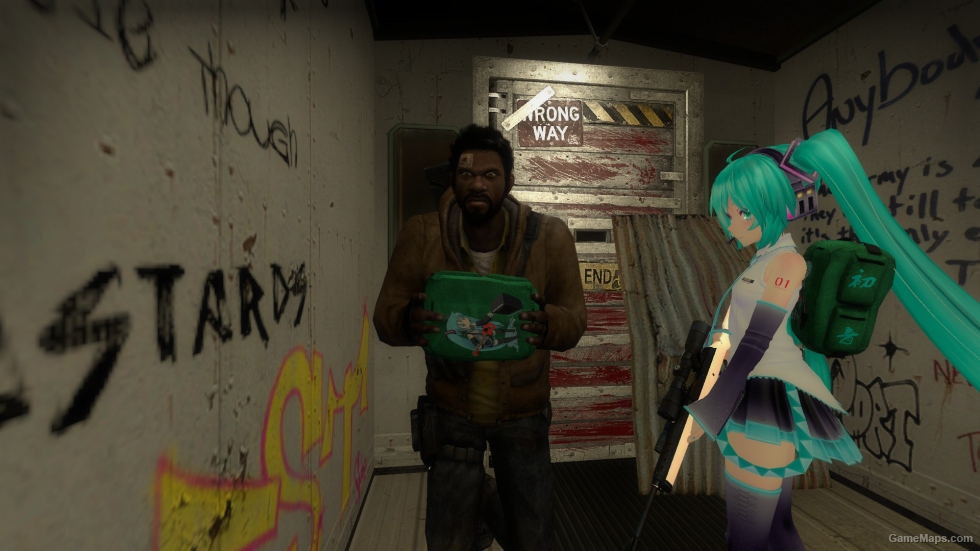 Cedric's green Medkit with Miku