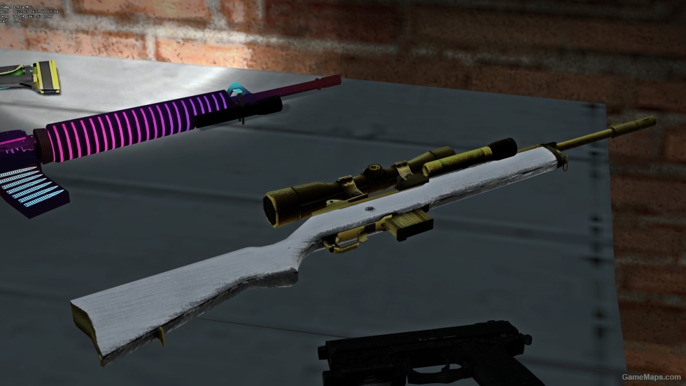 Ceremonial Hunting Rifle (no sound)