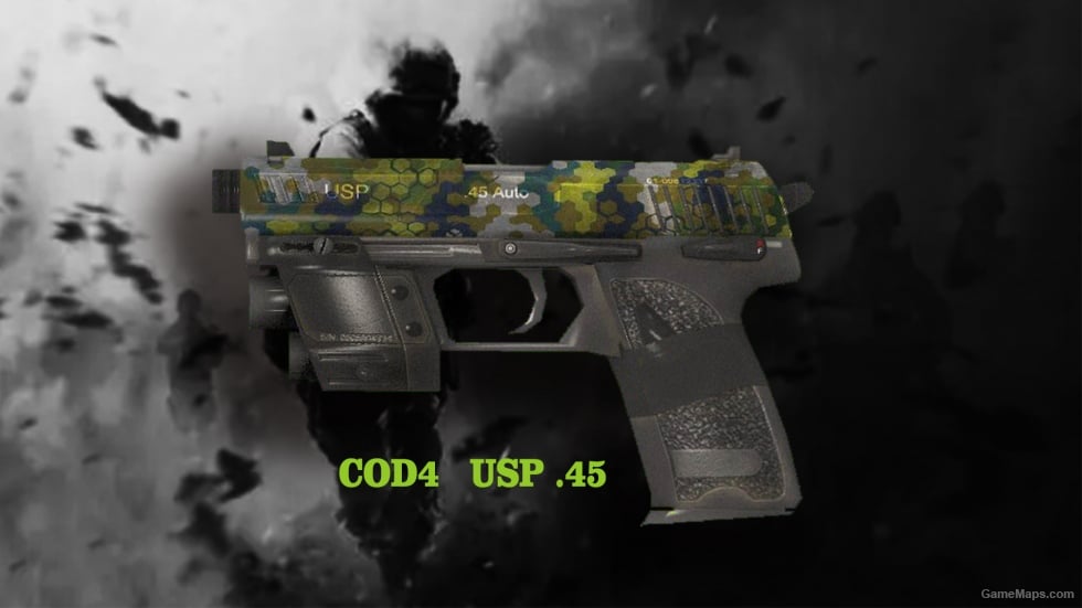 COD4 USP.45 Pistol-- CELL Camo
