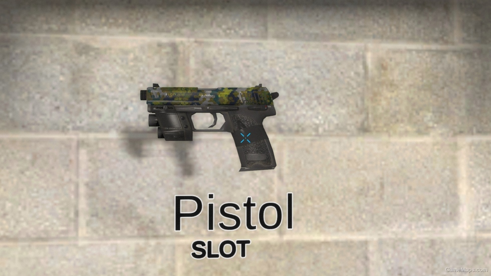 COD4 USP.45 Pistol-- CELL Camo