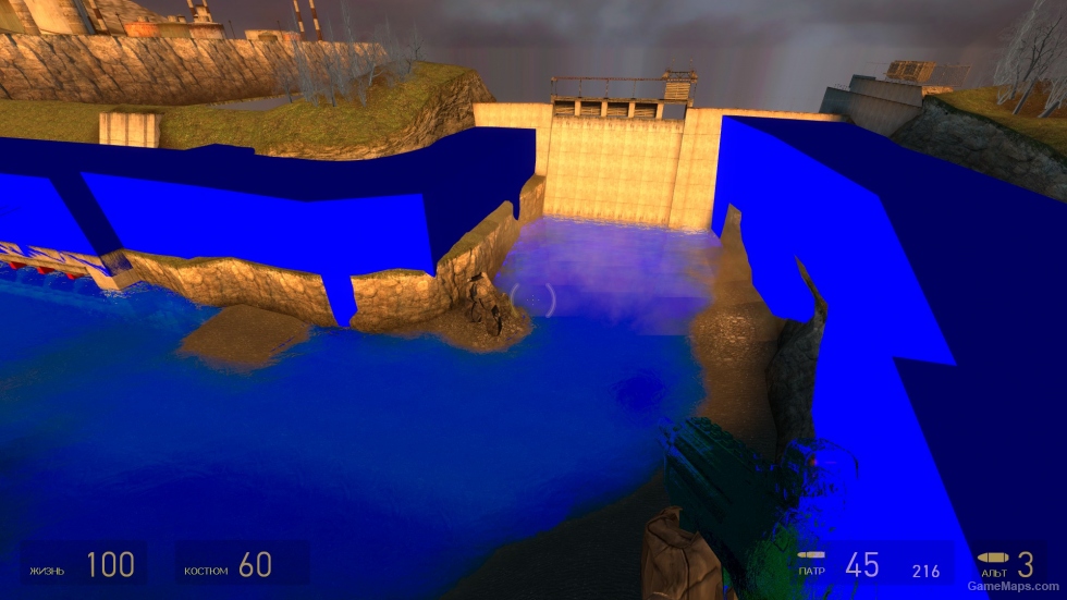 Colored invisible walls