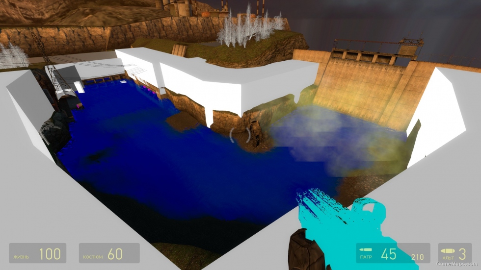 Colored invisible walls