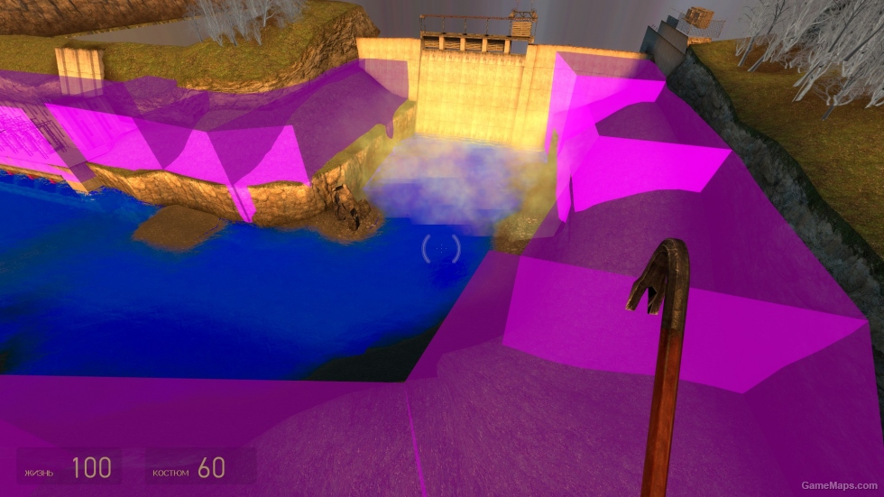 Colored invisible walls
