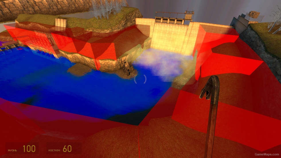 Colored invisible walls