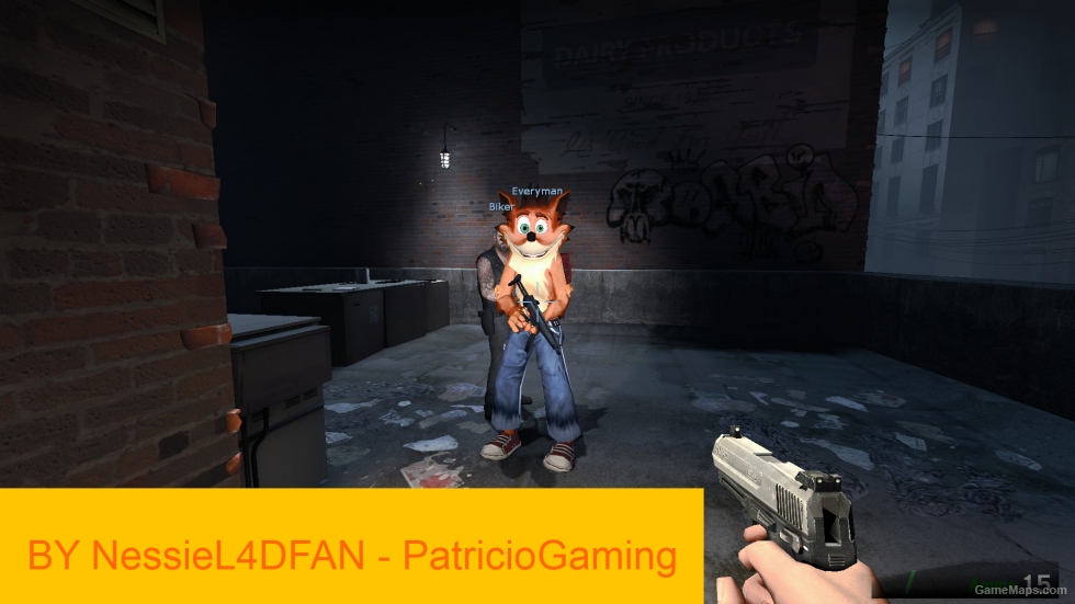 Crash Bandicoot replaces Louis MOD