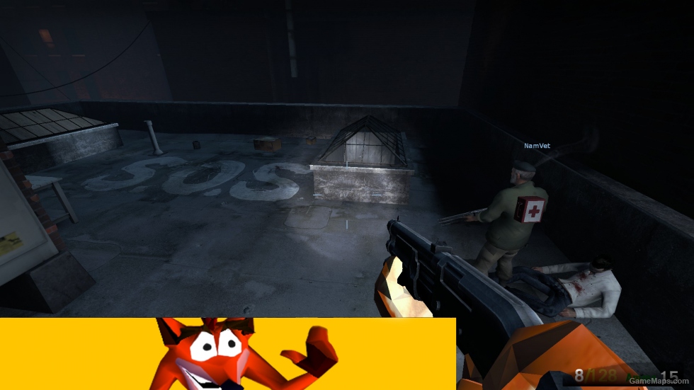 Crash Bandicoot replaces Louis MOD