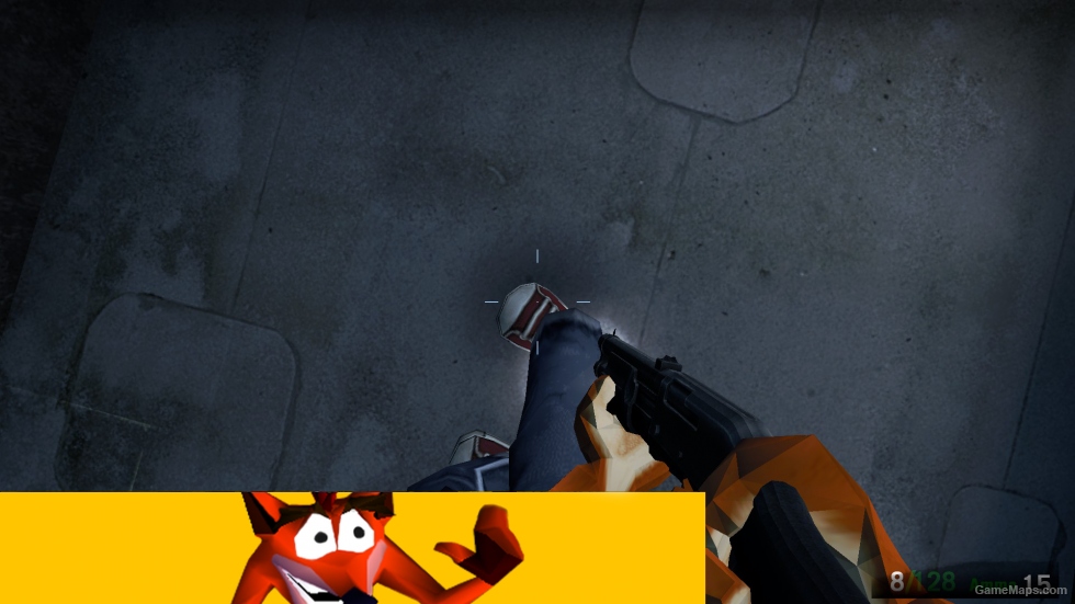 Crash Bandicoot replaces Louis MOD