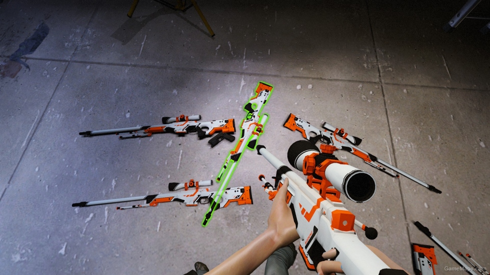 CS:GO AWP -- asiimov