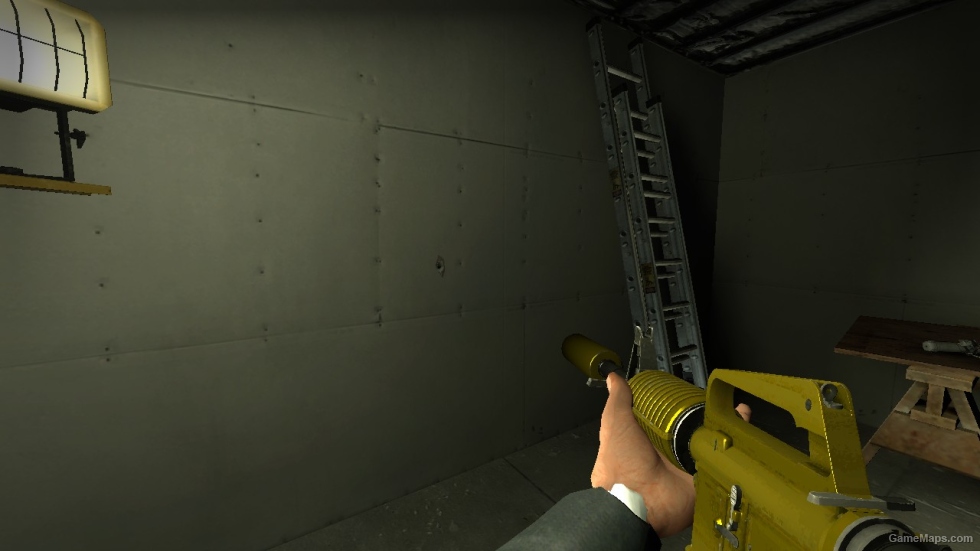 CS:GO M4A1-S: Hot Rod - Golden (M16)