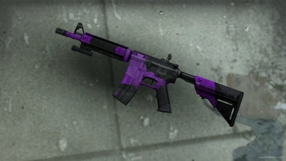 CS:GO M4A4: Evil Daimyo - Purple (M16)