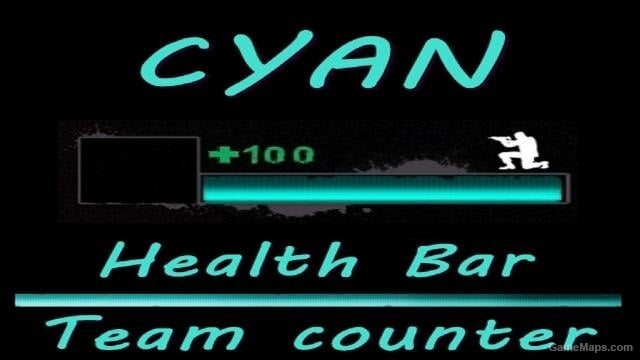 Cyan bar and Health Counter v2
