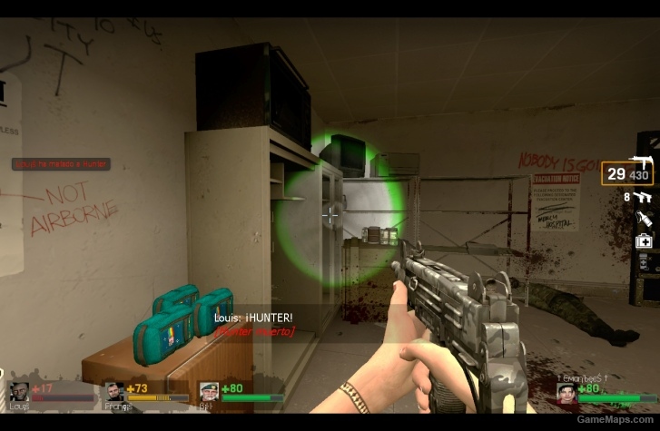 Dark urban camo uzi l4d1