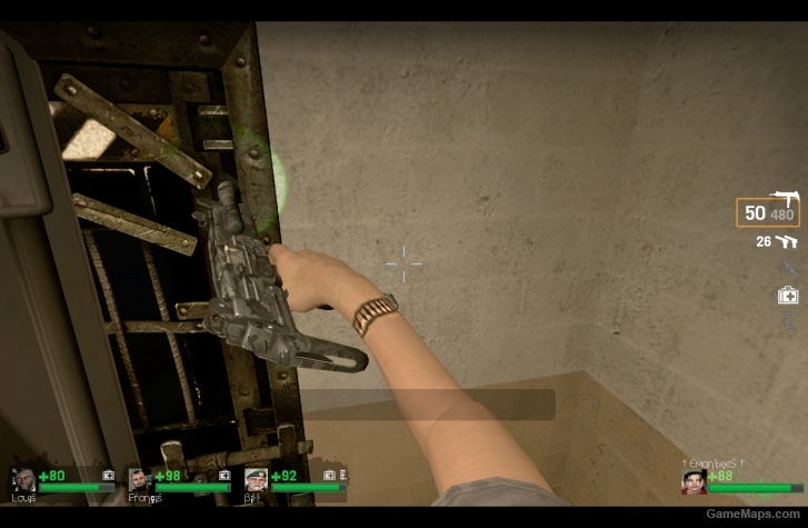 Dark urban camo uzi l4d1