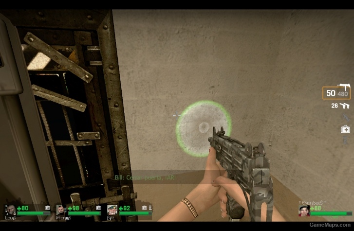 Dark urban camo uzi l4d1