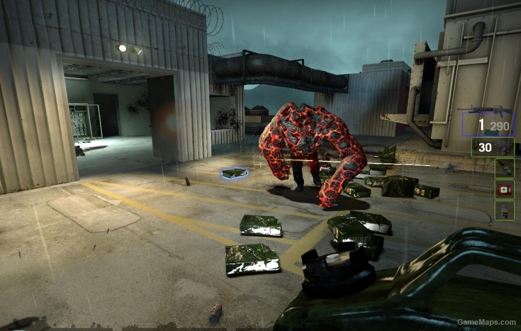 detailed rusty gascan Green L4D1