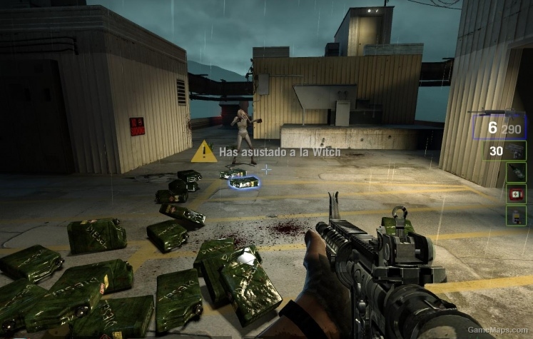 detailed rusty gascan Green L4D1