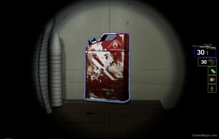 detailed rusty gascan Red L4D1
