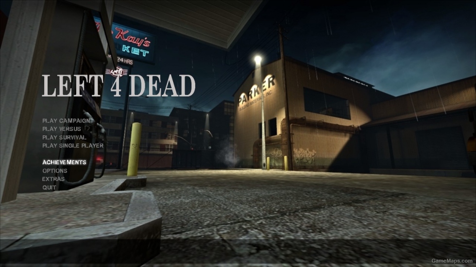 left 4 dead early 2007 main menu mod